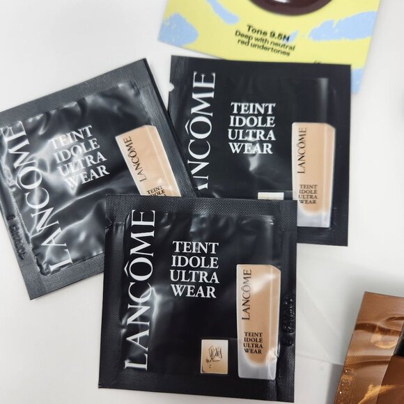 Sephora Samples Lot Makeup Sponge Deluxe Sample & Assorted Foundation Samples #A - Picture 10 of 11